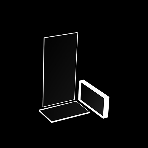 불화 리튬 창슬라이스（직사각형）